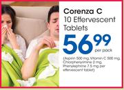 Corenza C 10 Effervescent Tablets-Per Pack