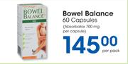 Bowel Balance 60 Capsules-Per Pack