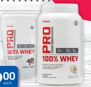 GNC Pro Performance 100% Whey Protein 1 lb-Each
