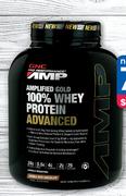 GNC Pro Performance AMP Amplified Gold 100% Whey Protein Advanced 5 lb-Each