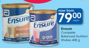 Ensure Complete Balanced Nutrition Shakes-400g Each