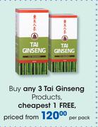  Tai Ginseng Products-Per Pack