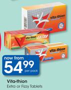 Vita-Thion Extra Or Fizzy Tablets-Per Pack