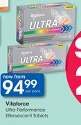 Vitaforce Ultra Performance Effervescent Tablets-Per Pack