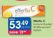 Efferfflu C Immune Booster 20 Effervescent Tablets-Per Pack
