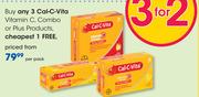 Cal-C-Vita Vitamin C, Combo Or Plus Products-Per Pack