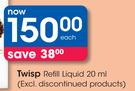 Twisp Refill Liquid-20ml Each