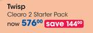 Twisp Clearo 2 Starter Pack-Each