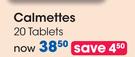 Calmettes 20 Tablets-Per Pack