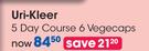 Uri-Kleer 5 Day Course 6 Vegecaps-Per Pack