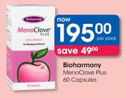 Bioharmony MenoClove Plus 60 Capsules-Per Pack