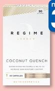 Regime London Coconut Quench 30 Capsules-Per Pack