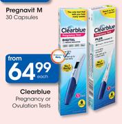 Clearblue Pregnancy Or Ovulation Tests-Each