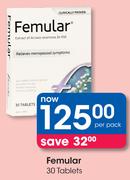 Femular 30 Tablets-Per Pack