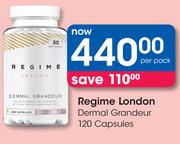 Regime London Dermal Grandeur 120 Capsules-Per Pack