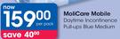 MoliCare Mobile Daytiime Incontinence Pull-Ups Blue Medium-Per Pack