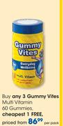 Gummy Vites Multi Vitamin 60 Gummies-Per Pack