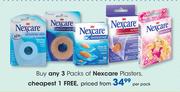 Nexcare Plasters-Per Pack