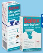 Salex Metered Saline Spray-30ml Each
