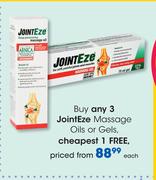 JointEze Massage Oils Or Gels-Each