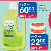 Clicks Hygiene Liquid-2 x 750ml