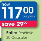 Entiro Probiotic 30 Capsules-Per Pack