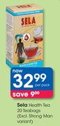 Sela Health Tea 20 Teabags(Excl.Strong Man Variant)-Per Pack