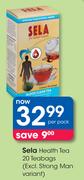 Sela Health Tea 20 Teabags(Excl.Strong Man Variant)-Per Pack