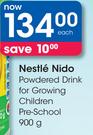 Nestle Nido Powdered Drink For Growing Children Pre School-900g Each