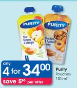 Purity Pouches-4 x 110ml