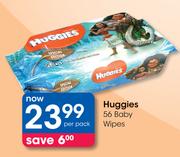 Huggies 56 Baby Wipes-Per Pack