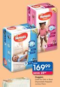 Huggies Gold For Girls Or Boys Disposable Nappies Jumbo Pack-Per Pack