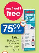 Salex Paediatric Metered Saline Spray-30ml Per Offer