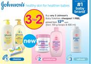 Johnson's Baby Toiletries(Excl.100g Soaps & 500ml)-Each