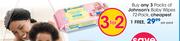 Johnson's Baby Wipes 72 Pack-Per Pack
