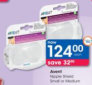 Avent Nipple Shield Small Or Medium-Each