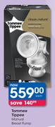 Tommee Tippee Manual Breast Pump-Each