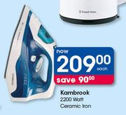 Kambrook 2200 Watt Ceramic Iron-Each