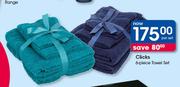 Clicks 6-Piece Towel Set-Per Set