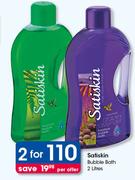 Satiskin Bubble Bath-2X2L