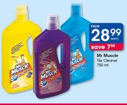 Mr Muscle Tile Cleaner-750ml Each