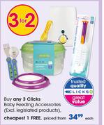 Clicks Baby Feeding Accessories(Excl. Legislated Products)-Each