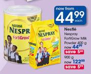 Nestle Nespray Fortiglow Milk Powder-900g Each