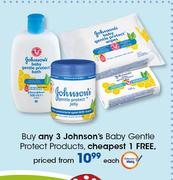 Johnson's Baby Gentle Protect Products-Each