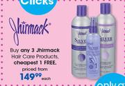 Jhirmack Hair Care Products-Each
