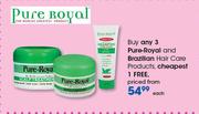 Pure Royal & Brazillan Hair Care Products-Each