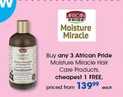 African Pride Moisture Miracle Hair Care Products-Each