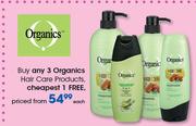 Organics Hair Care Products-Each