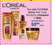 L'Oreal Elvive Hair Care Products-Each