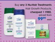 Nu-Hair Treatments Hair Growth Products-Each